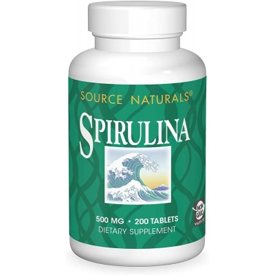  Source Naturals Spirulina 500  200 