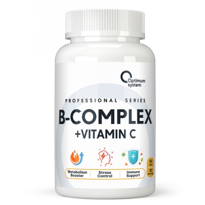  Optimum System B-Complex Vitamin C 90 